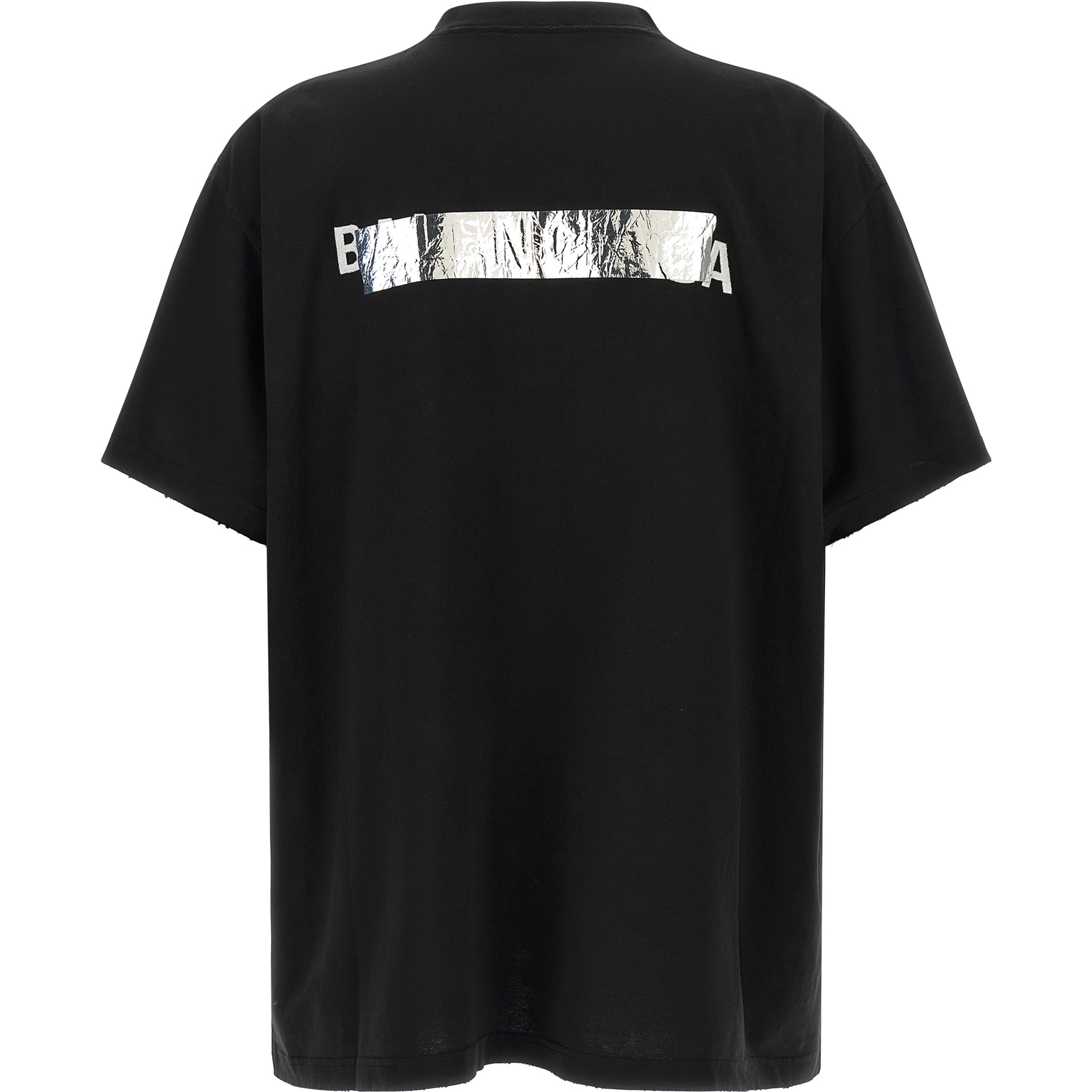 Black Cotton T-Shirt