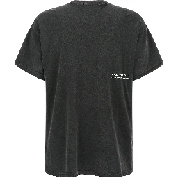 Black Cotton T-Shirt
