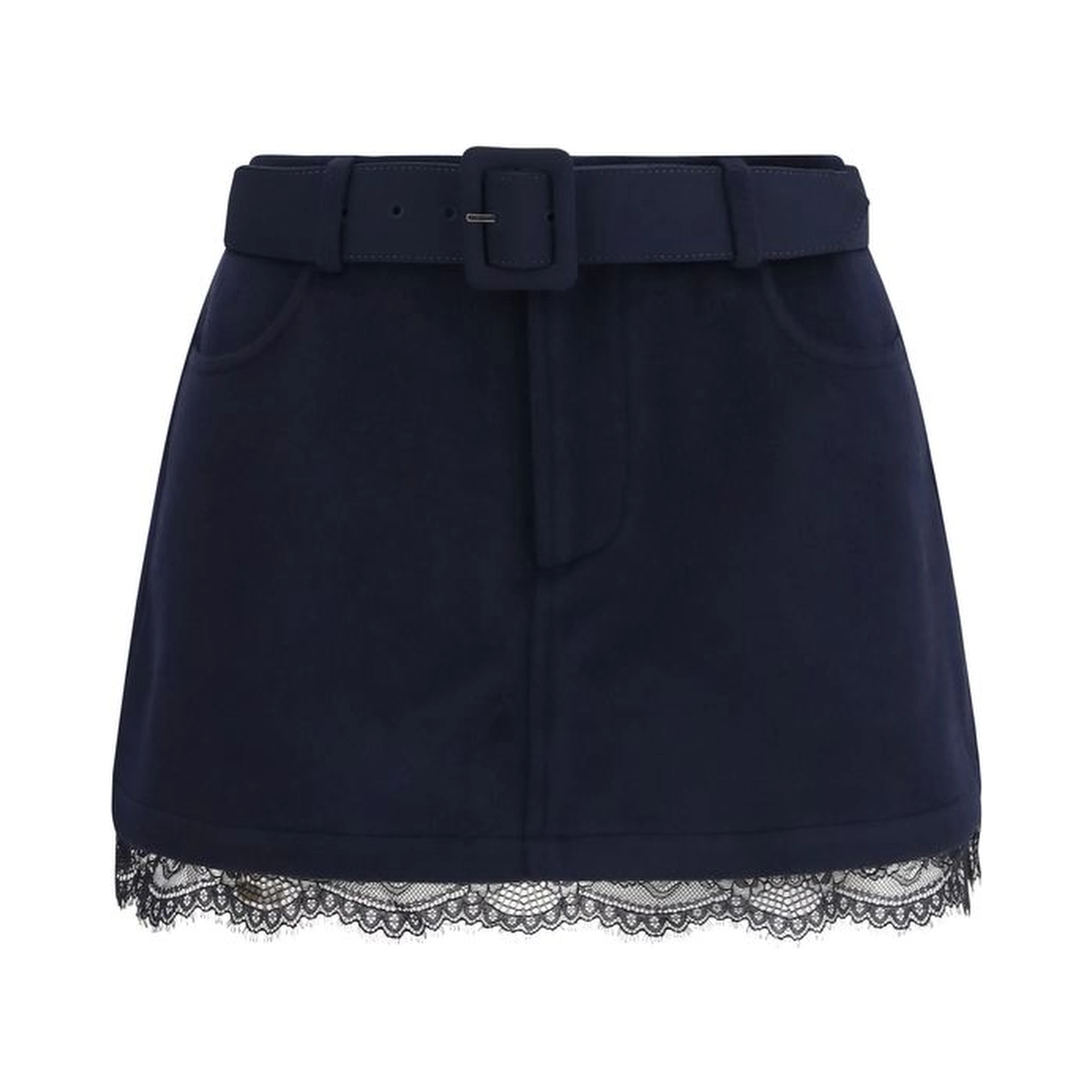 Blue Wool Oves Aries Bermuda Shorts