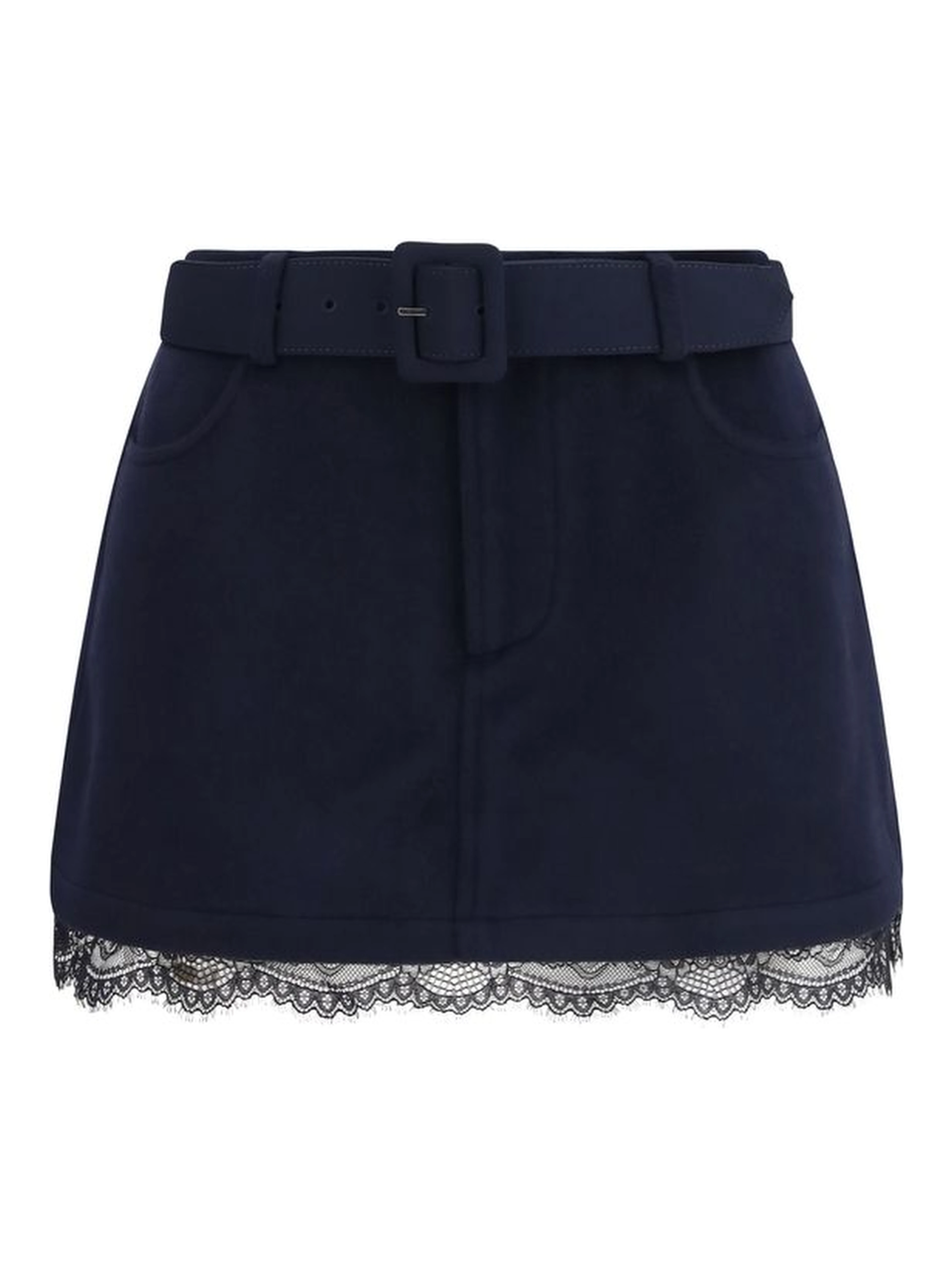 Blue Wool Oves Aries Bermuda Shorts