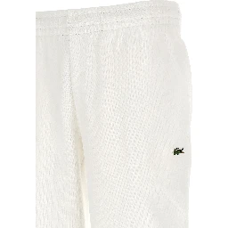 White Cotton Joggers (Workout Pants)