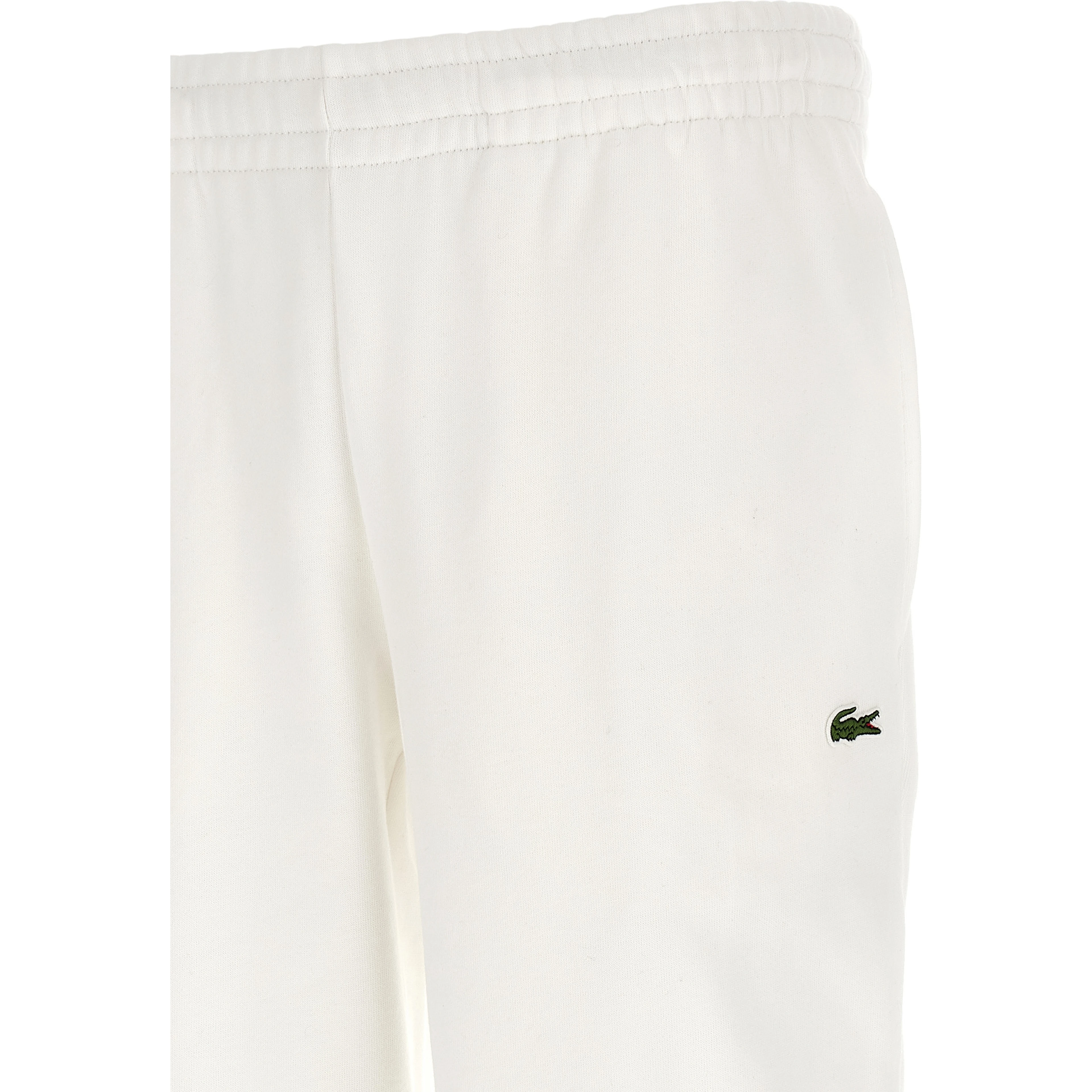 White Cotton Joggers (Workout Pants)
