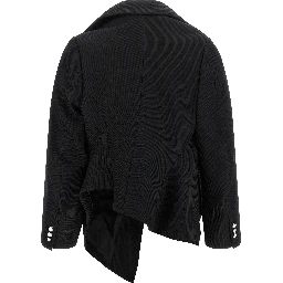 Black Wool Blazer