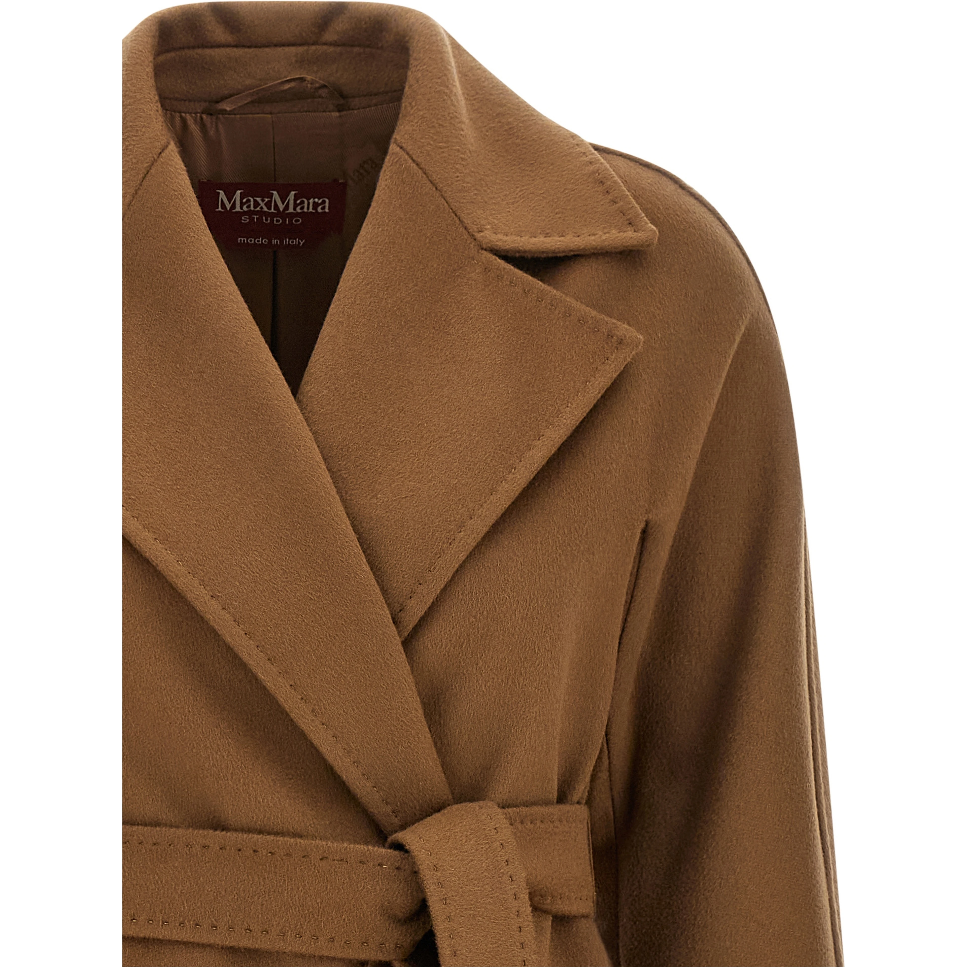 Beige Wool Coat