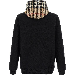 Black Cotton Sweatshirt