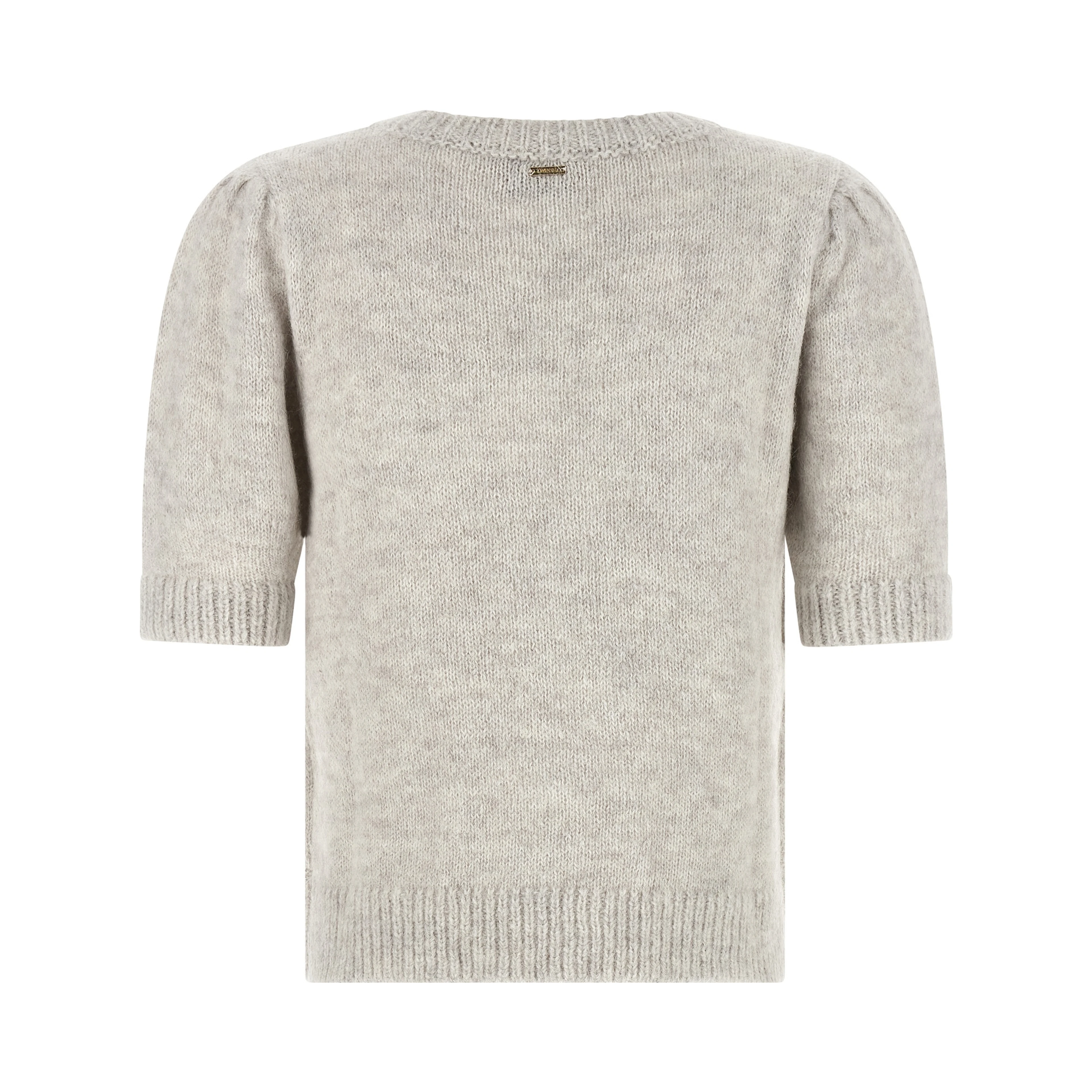 Gray Marabou Cardigan