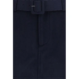 Blue Wool Oves Aries Bermuda Shorts