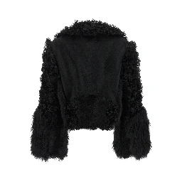 Black Lamb Leather Biker Jacket