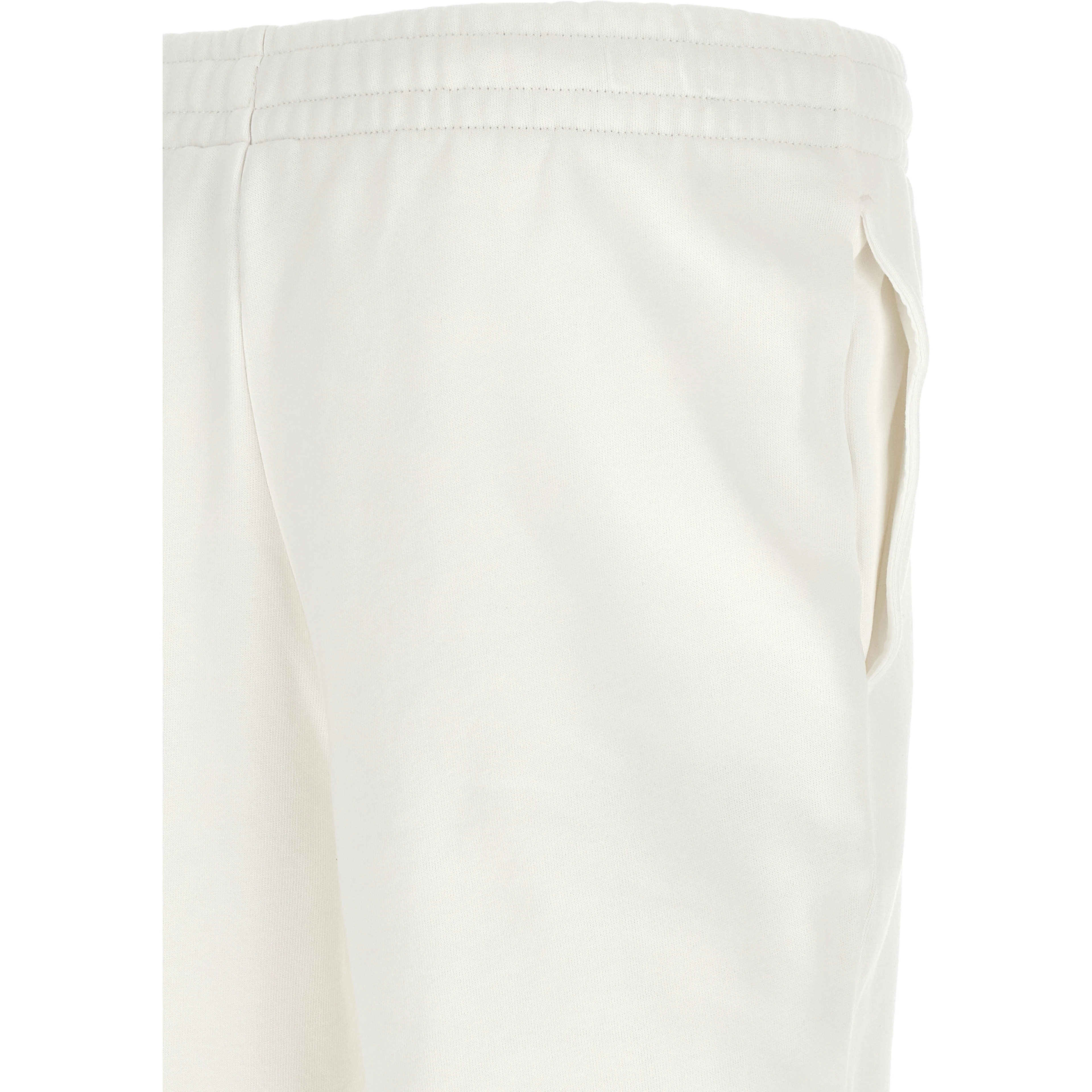 White Cotton Joggers (Workout Pants)