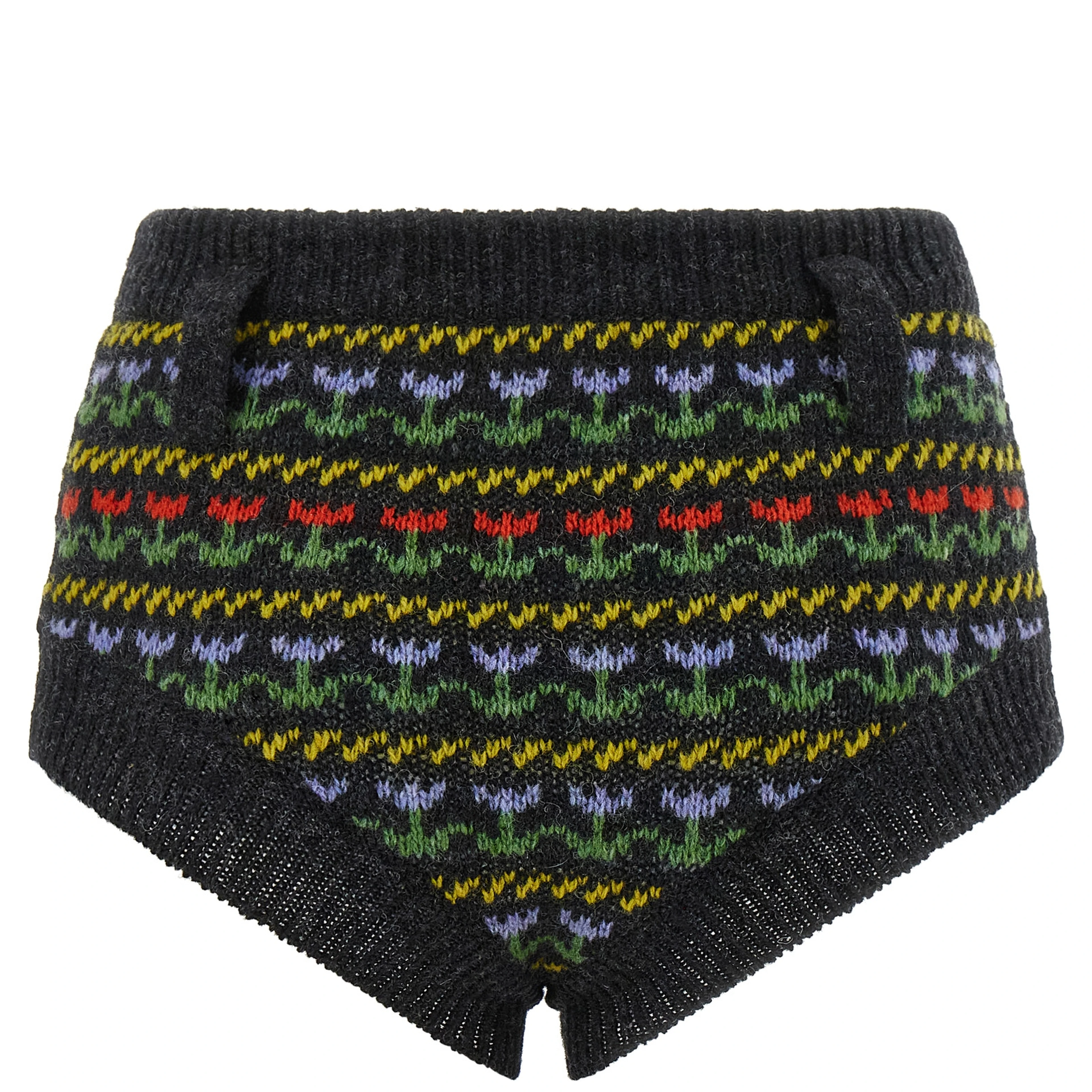 Gray Virgin Wool Bermuda Shorts