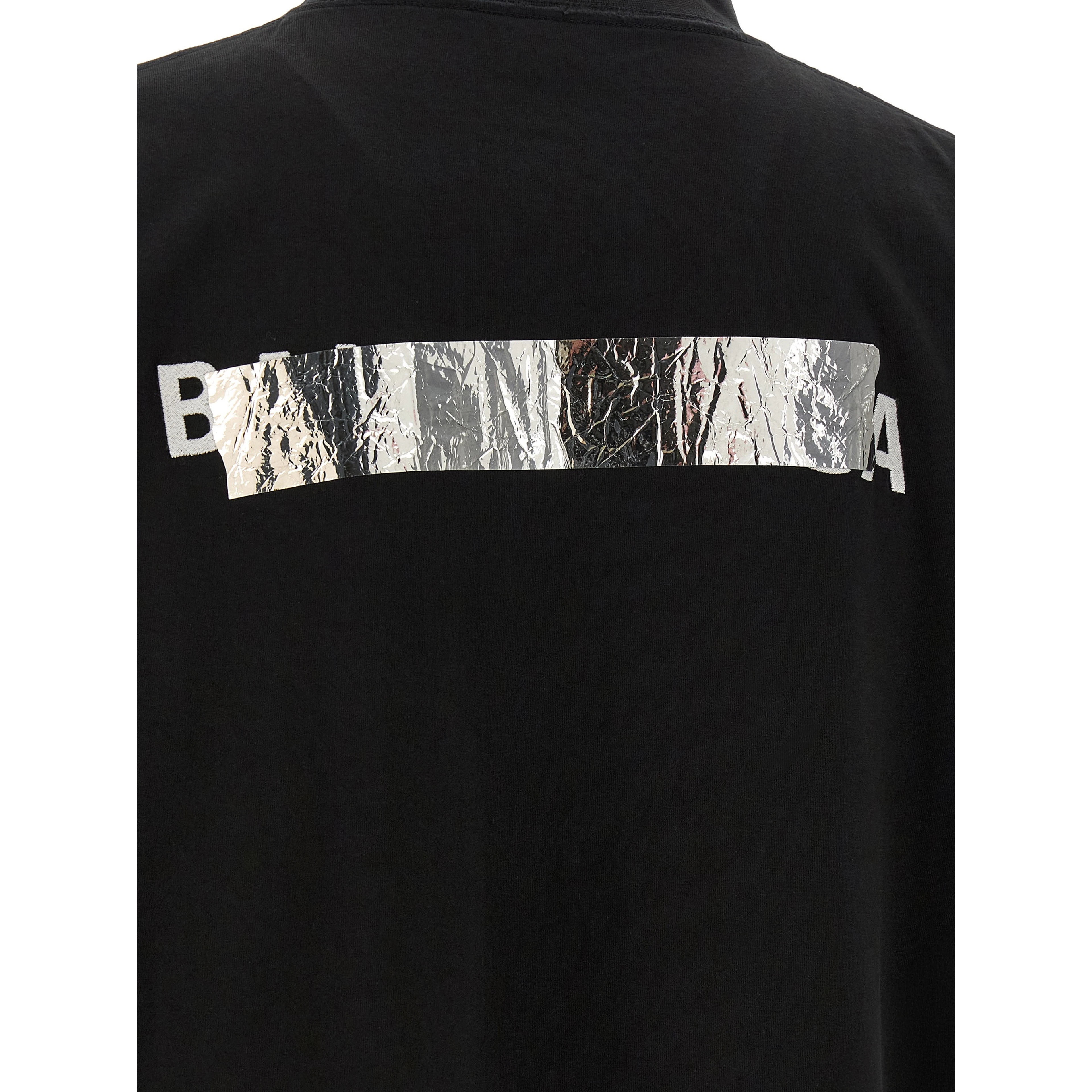 Black Cotton T-Shirt
