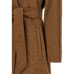 Beige Wool Coat