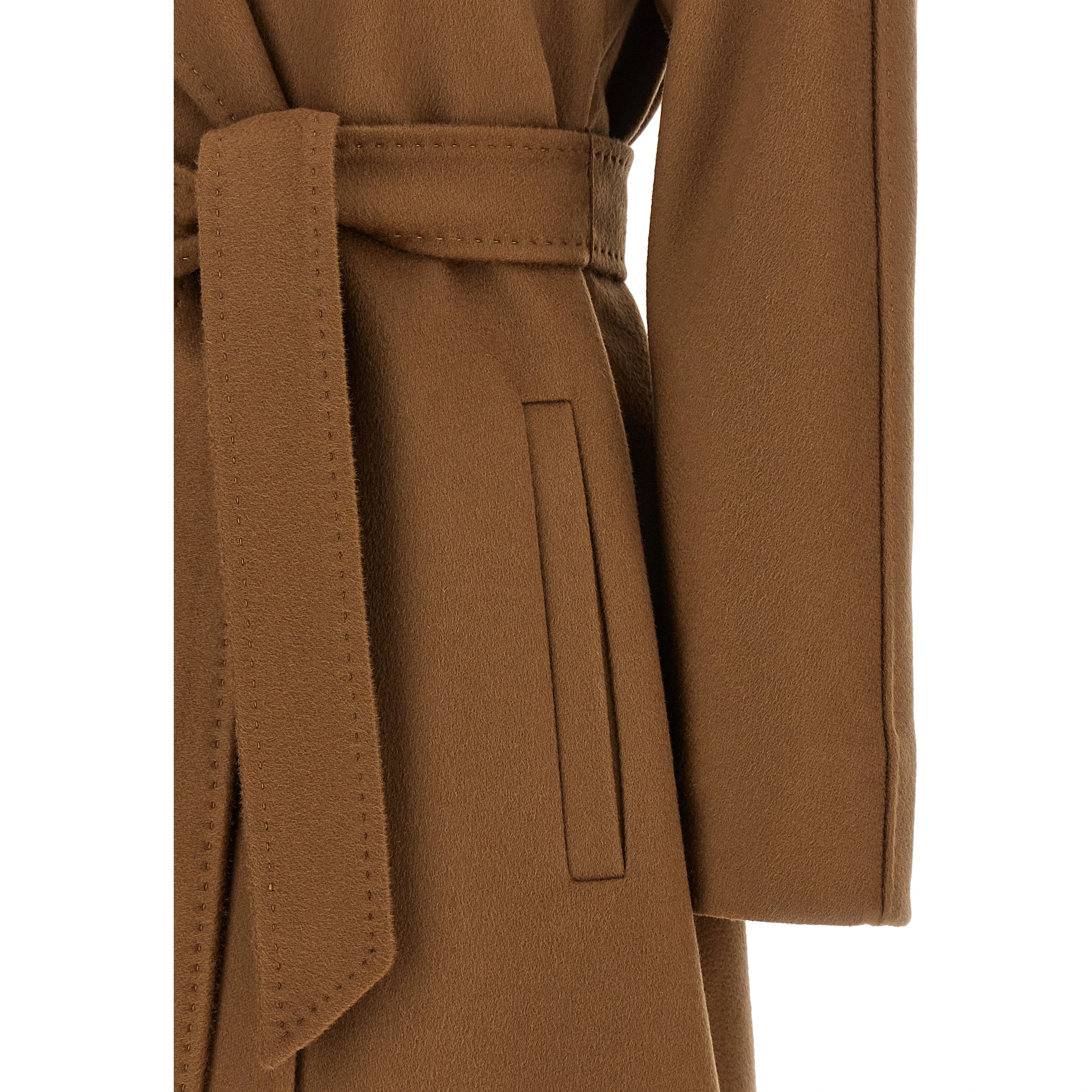 Beige Wool Coat