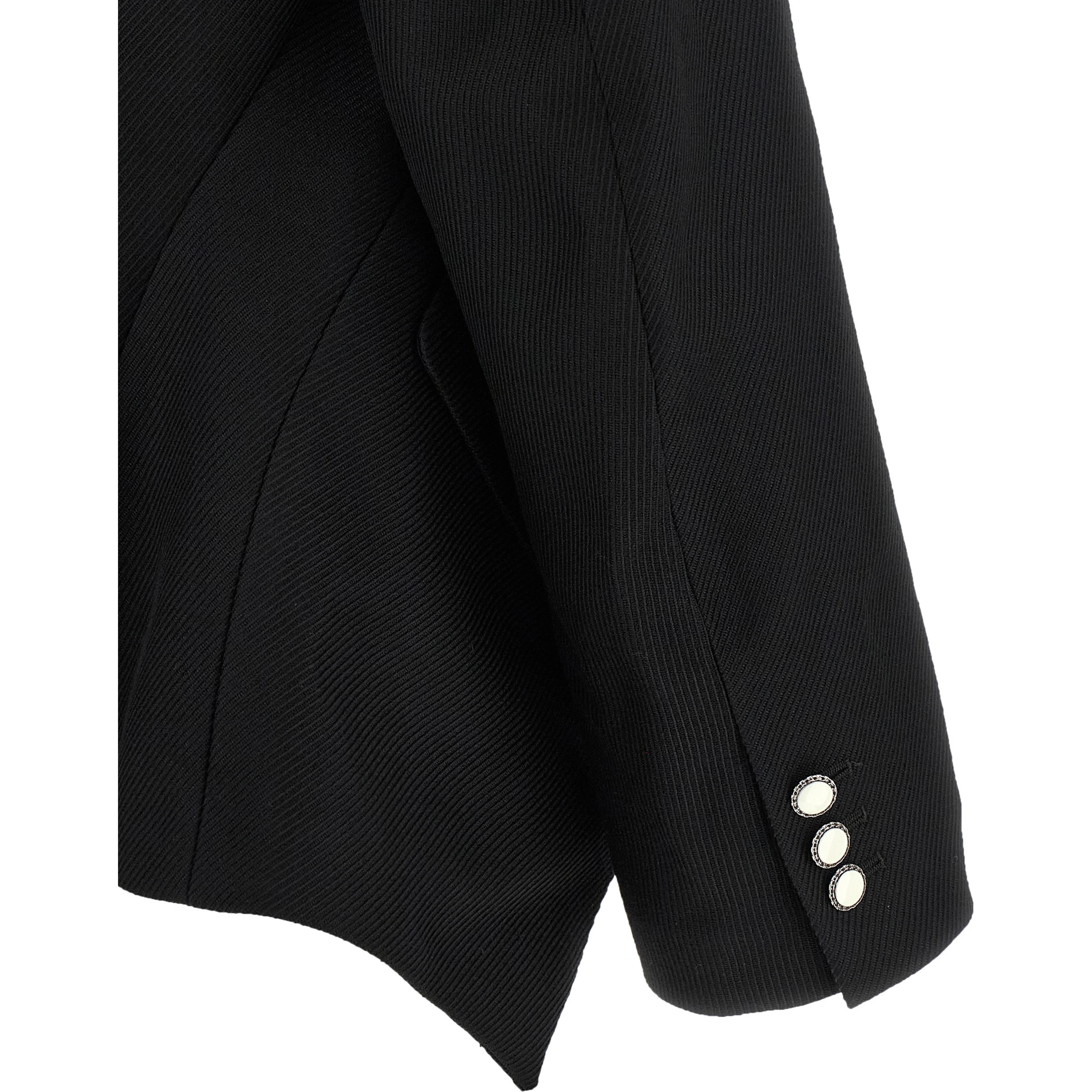 Black Wool Blazer