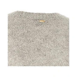 Gray Marabou Cardigan