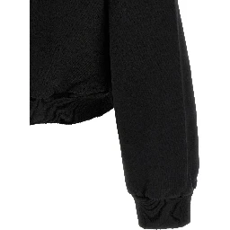 Black Cotton Sweatshirt