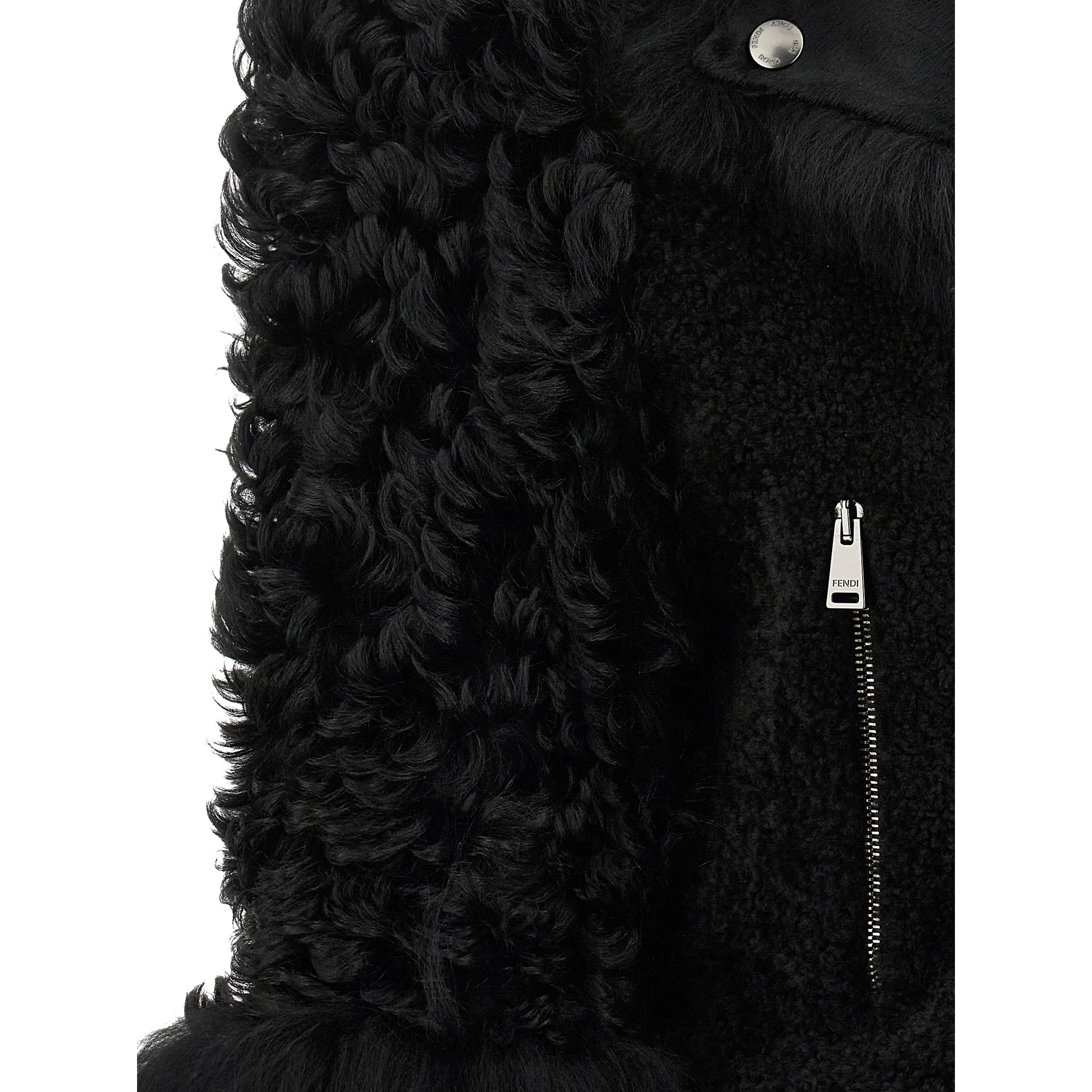 Black Lamb Leather Biker Jacket