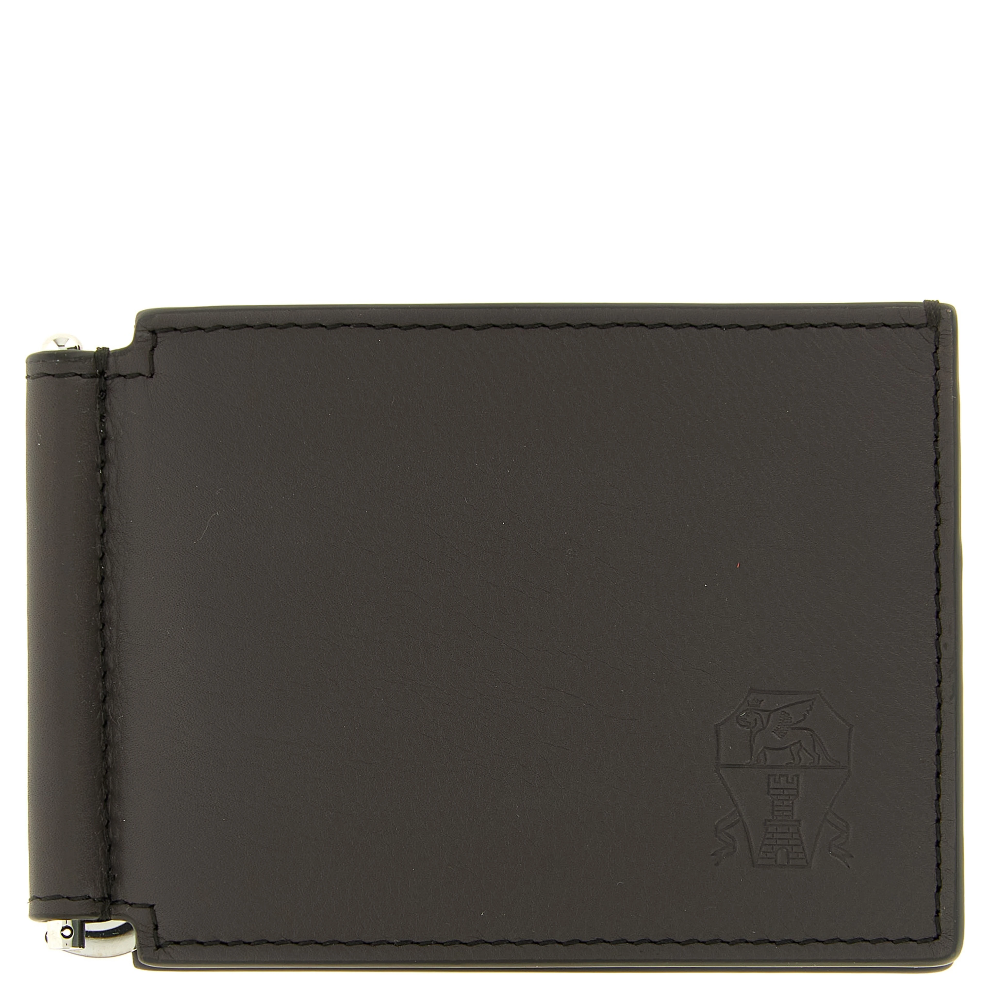 Brown Calfskin Money Clip