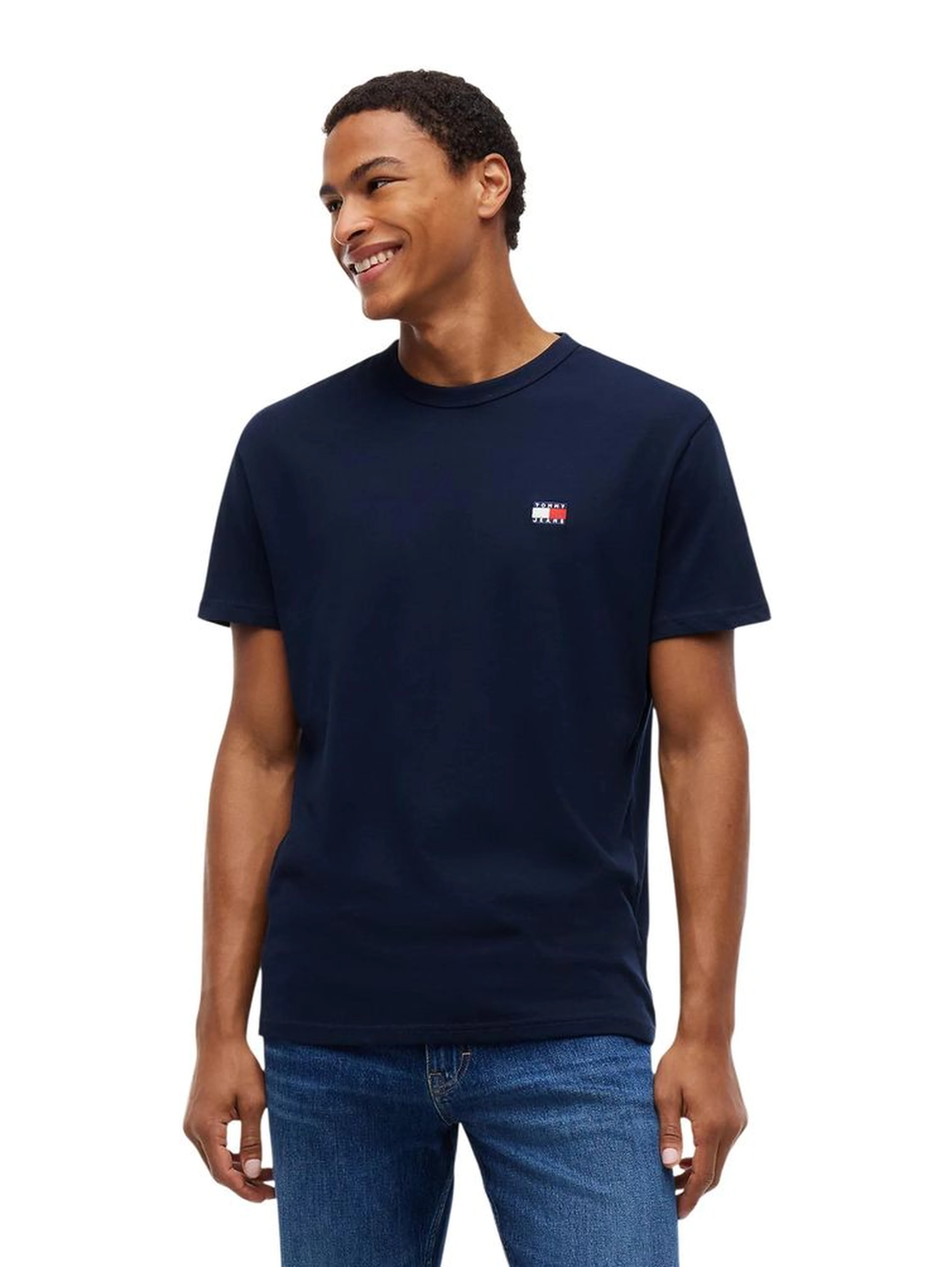 Blue Recycled Cotton T-Shirt
