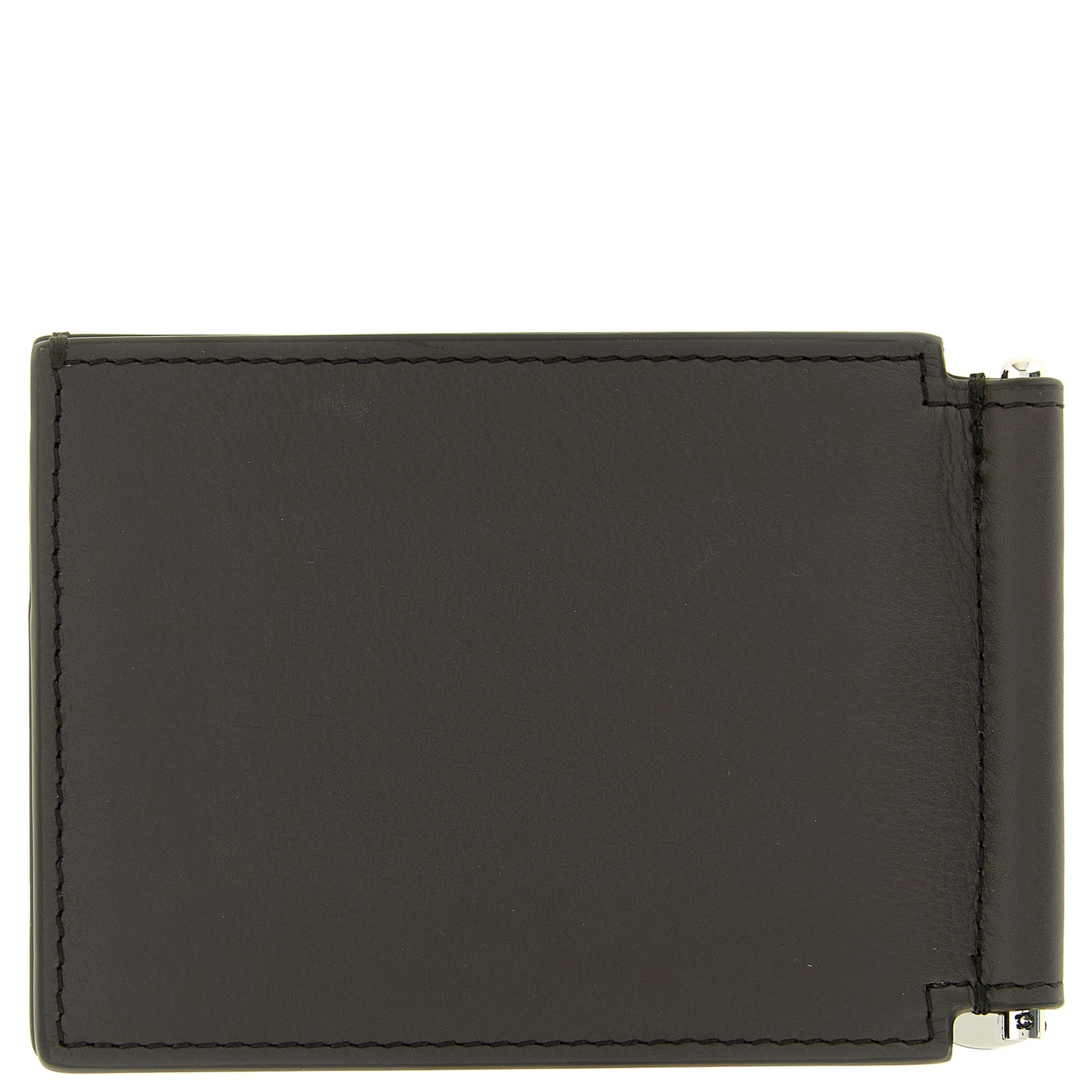Brown Calfskin Money Clip