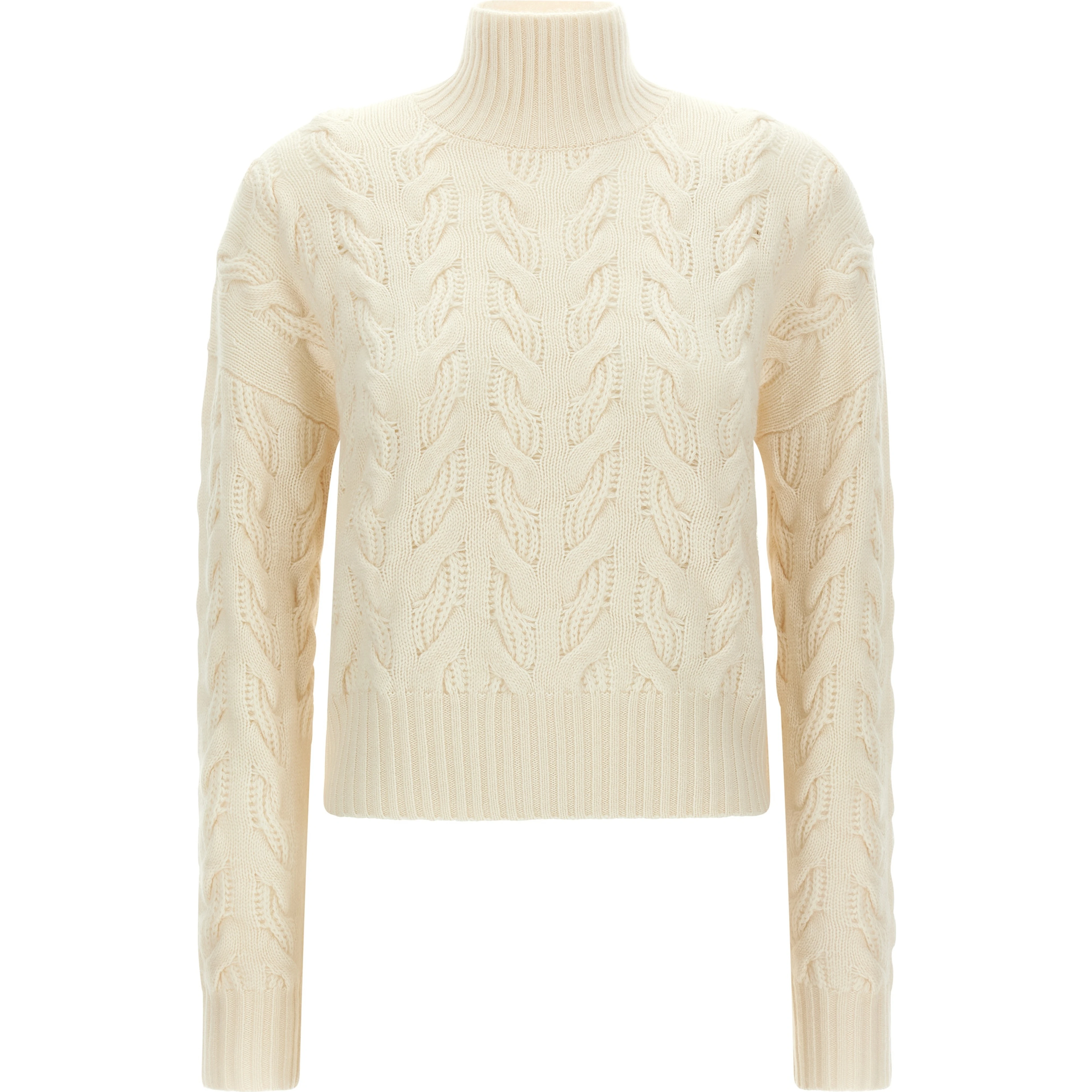 White Wool Cardigan