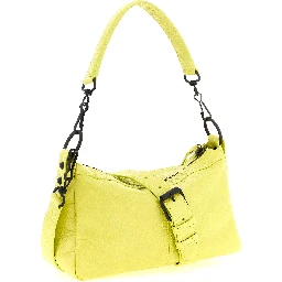 Multicolor Lamb Leather Shoulder Bag