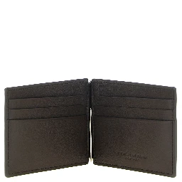 Brown Calfskin Money Clip