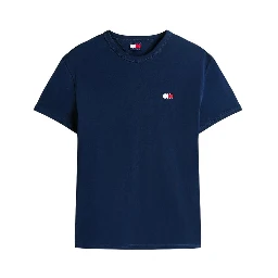 Blue Recycled Cotton T-Shirt