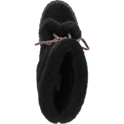 Black Lamb Leather Flat Boots