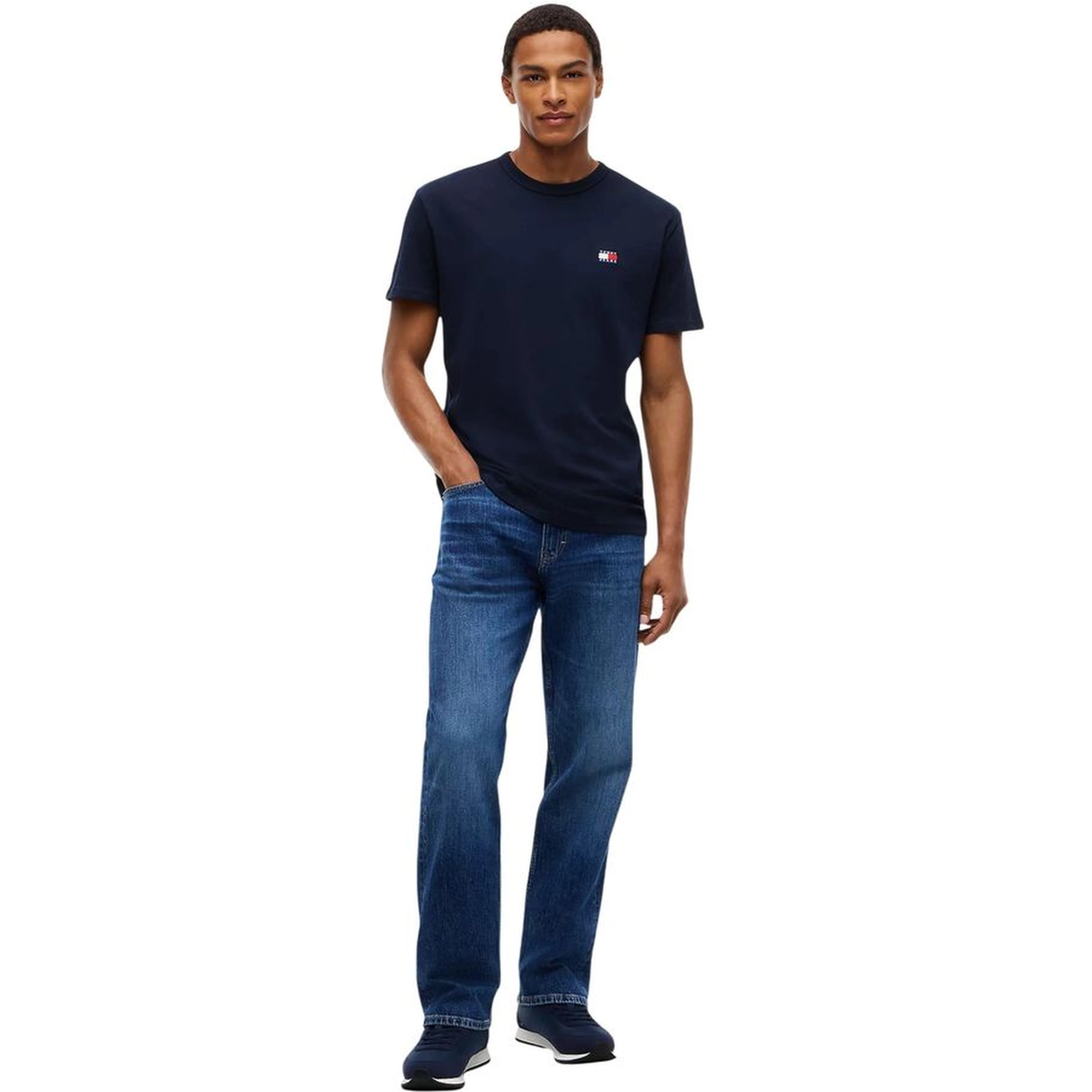 Blue Recycled Cotton T-Shirt