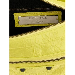 Multicolor Lamb Leather Shoulder Bag