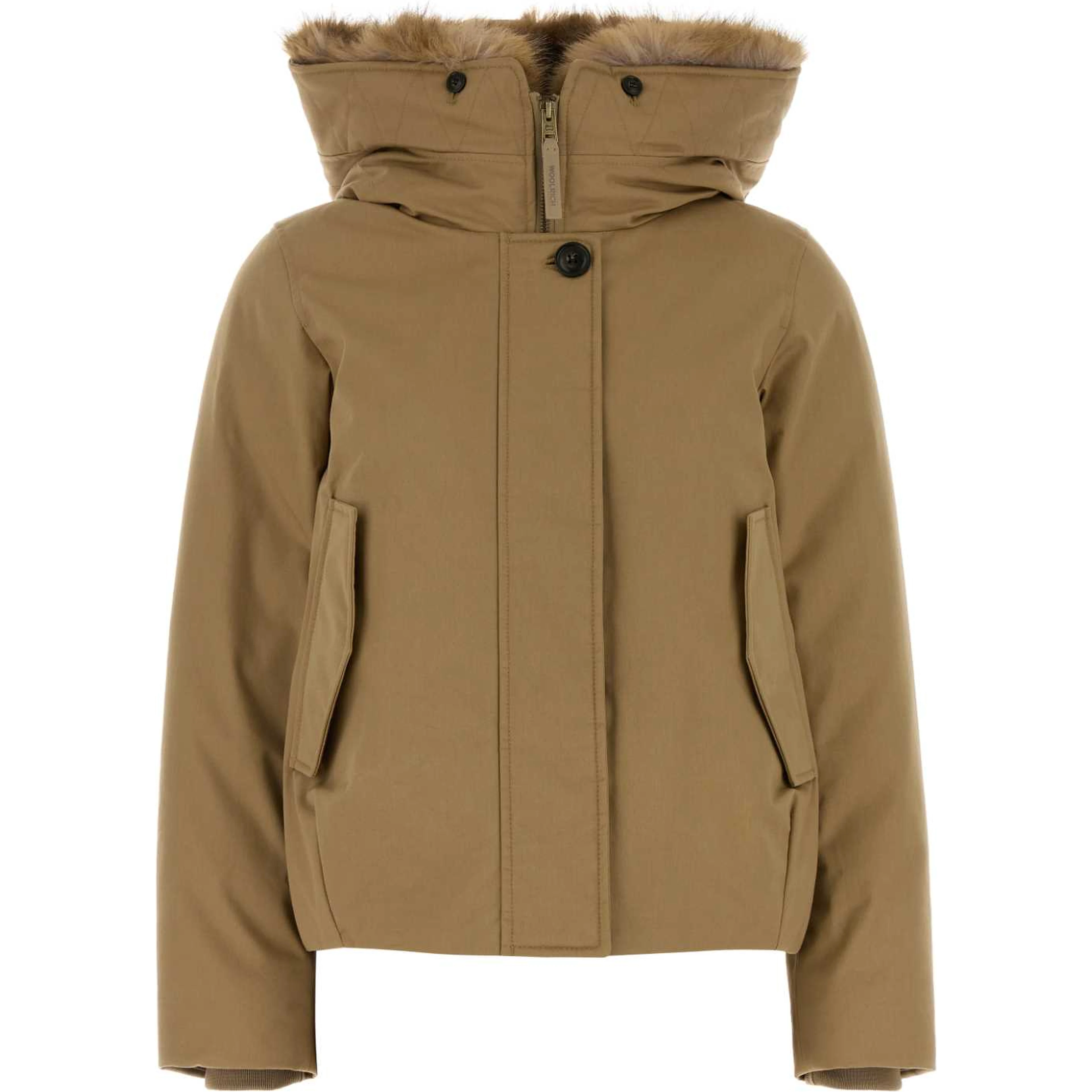 SHORT PARKA FAUX FUR