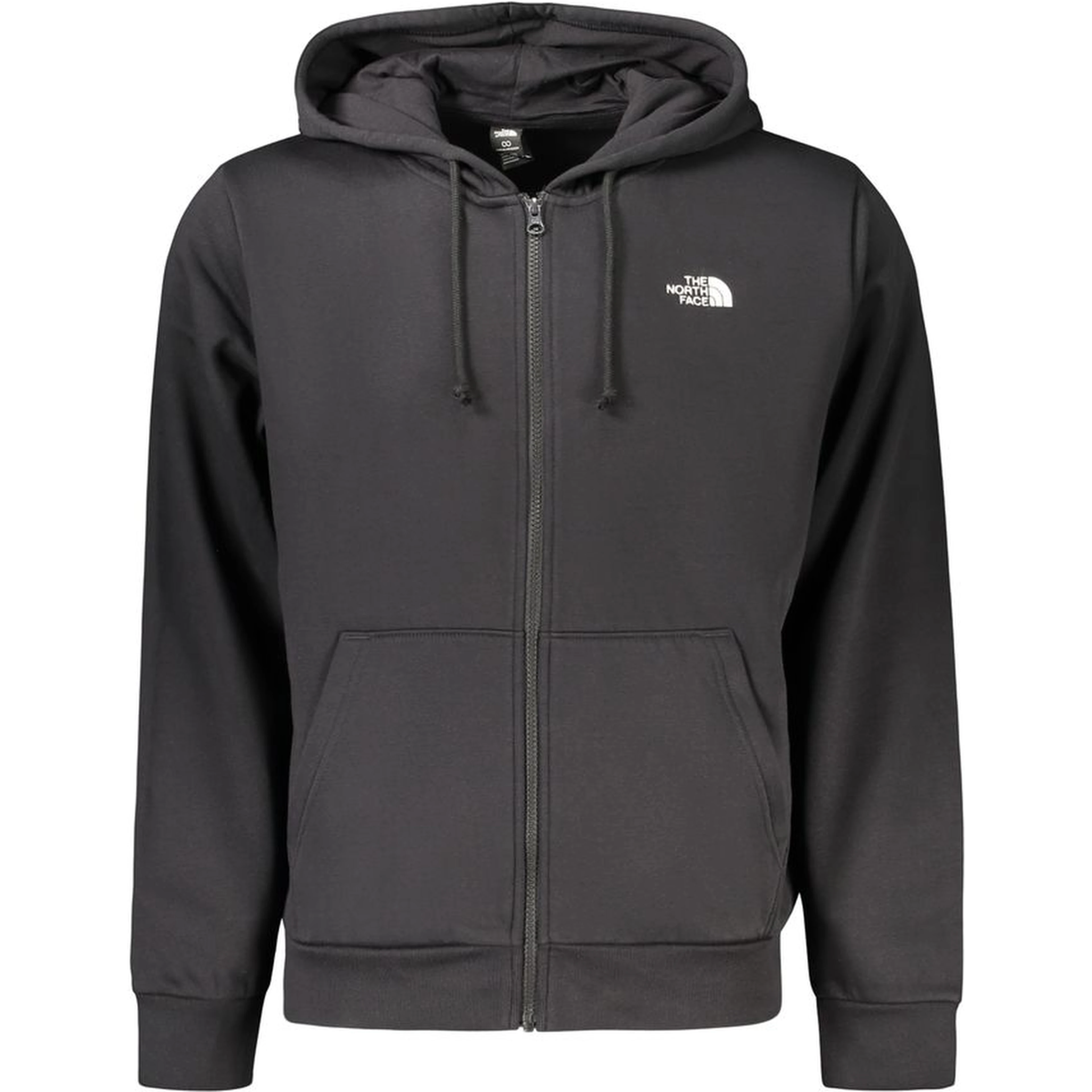 Black Cotton Men's Sweatshirt