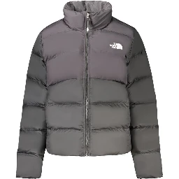 Black Polyester Women Jacket
