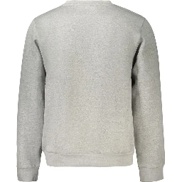 Gray Cotton Men's Sweatshirt