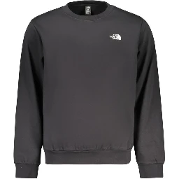 Black Cotton Men's Sweatshirt