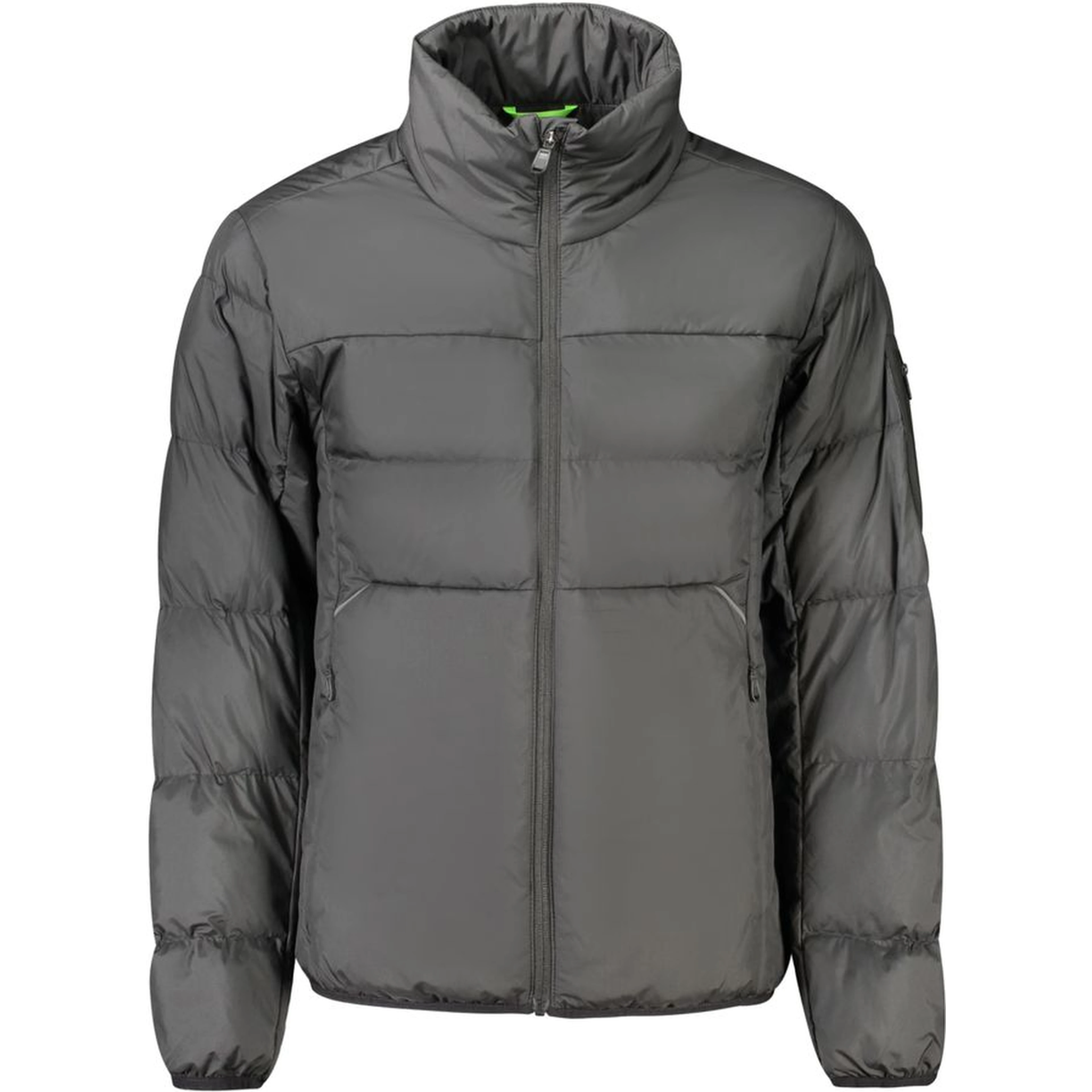 Black Polyester Men's Jacket
