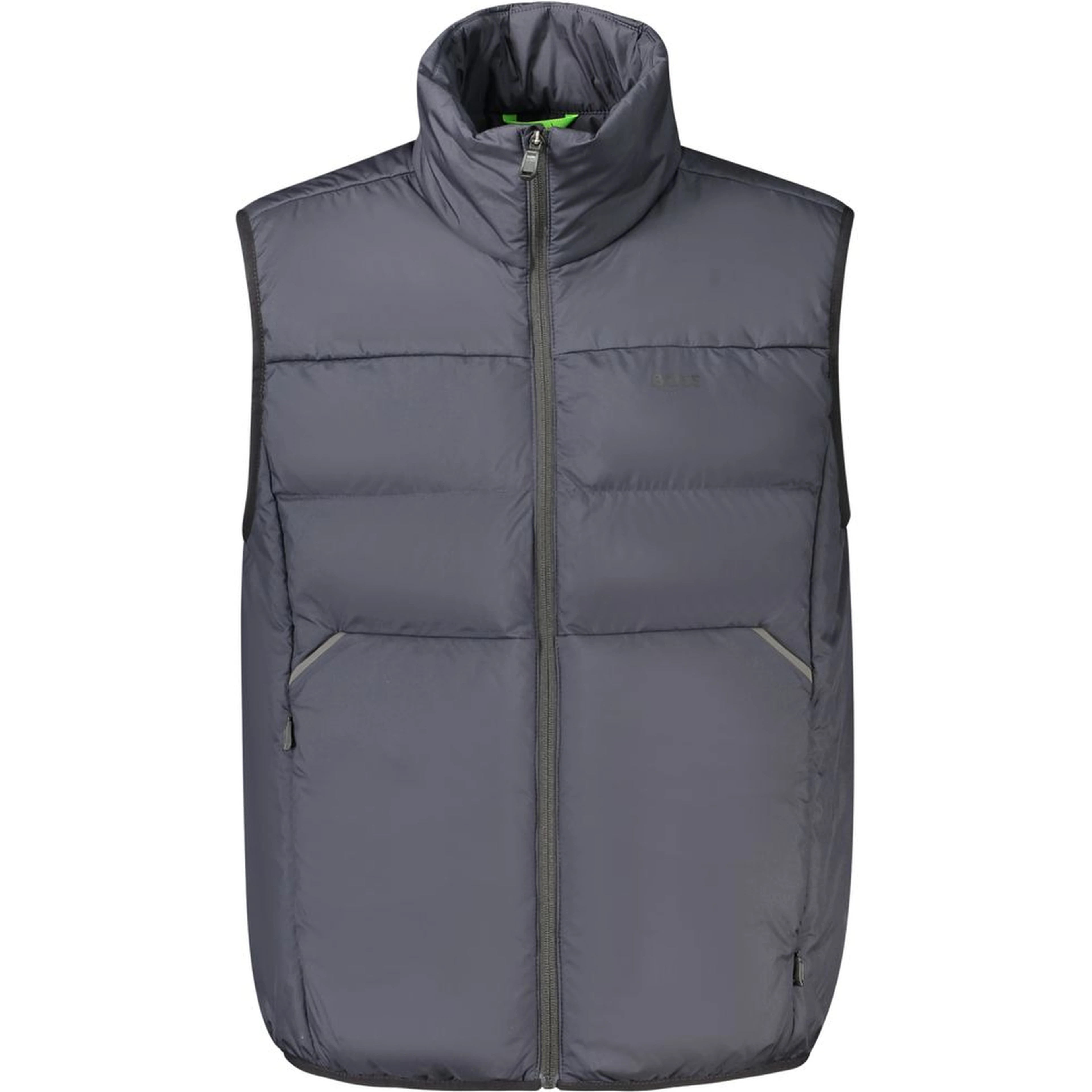 Blue Polyester Men's Vest