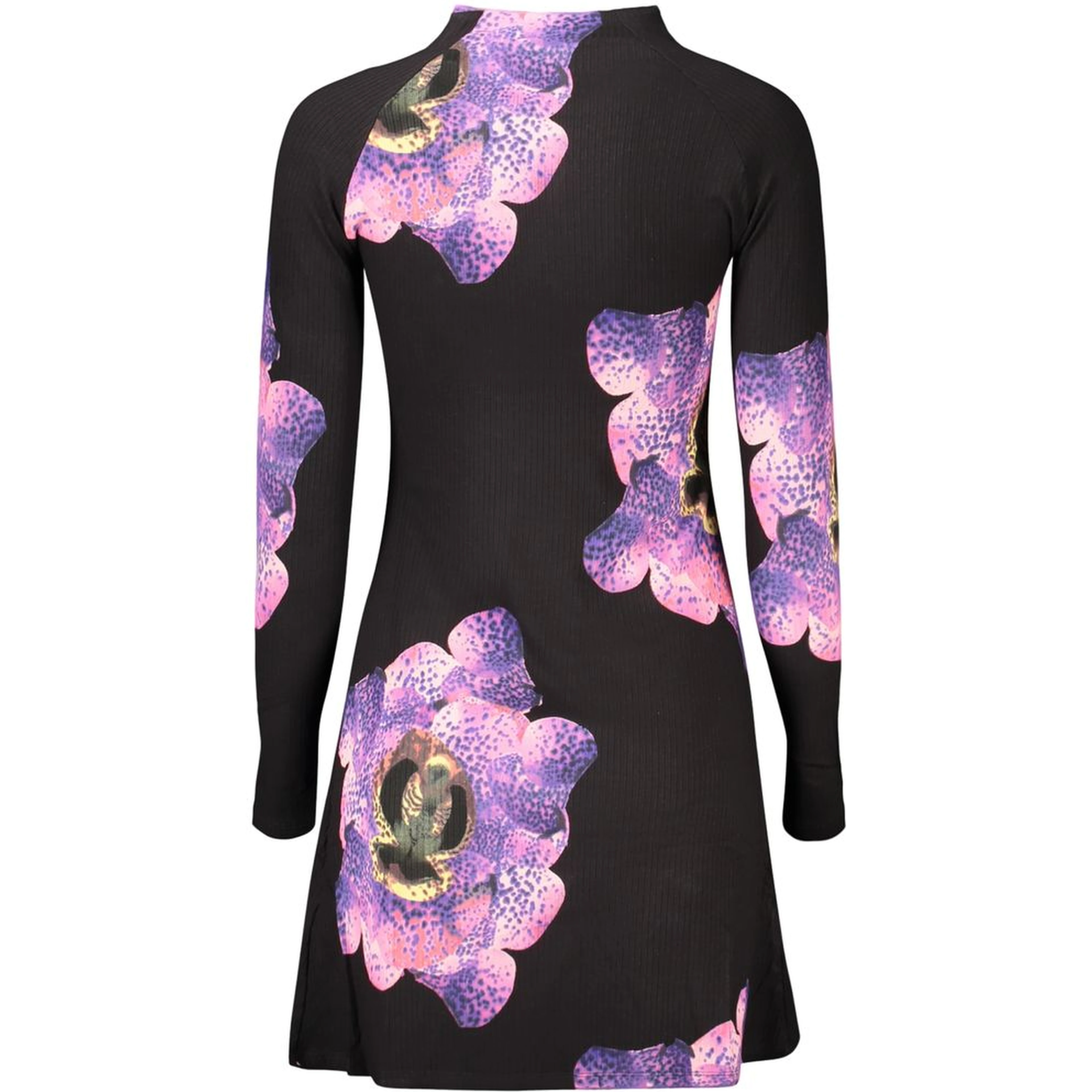 Black Viscose Women's Dress