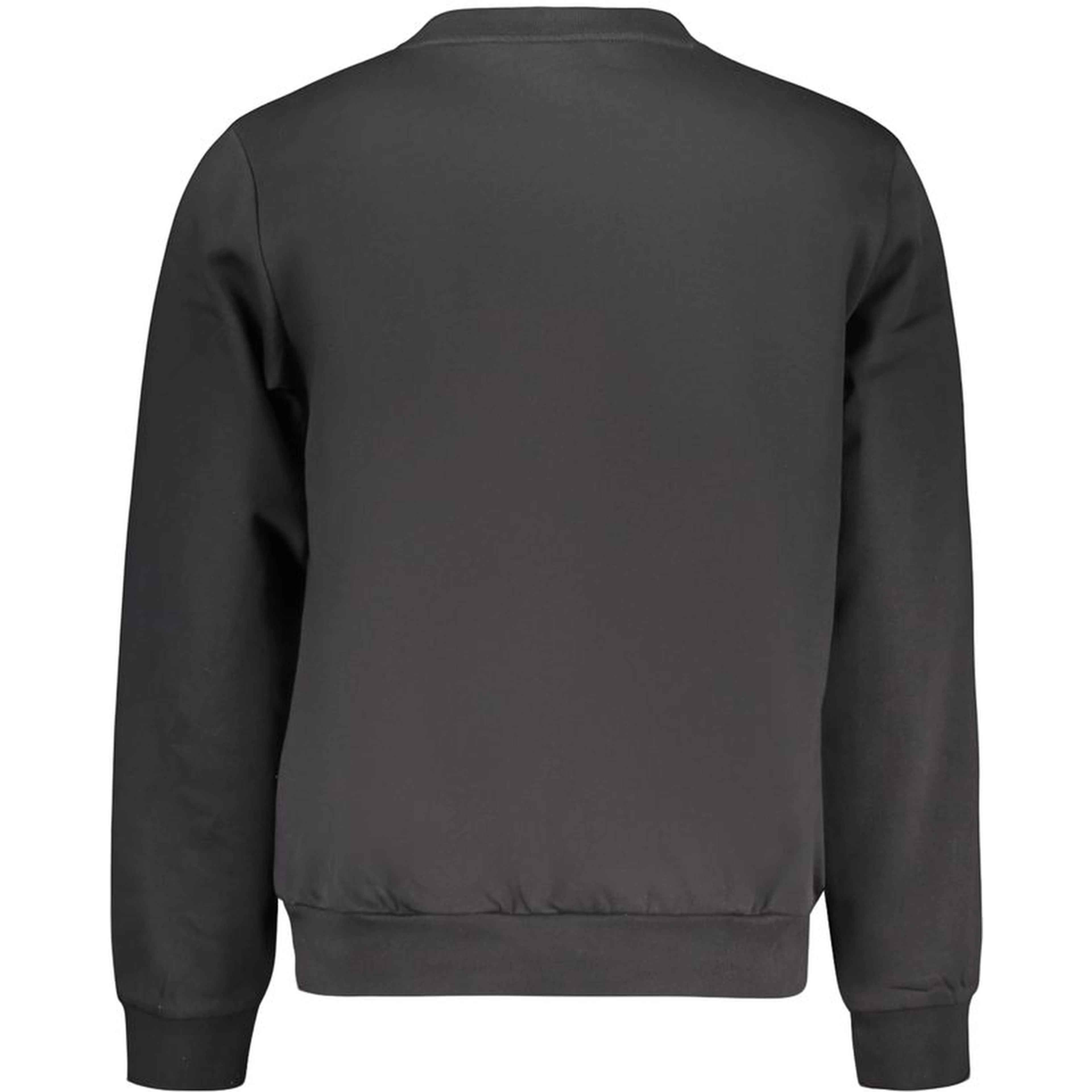 Black Cotton Men's Sweatshirt