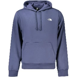 Blue Cotton Men's Sweatshirt