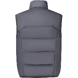 Blue Polyester Men's Vest