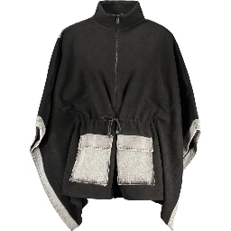 Black Polyester Women's Sweater