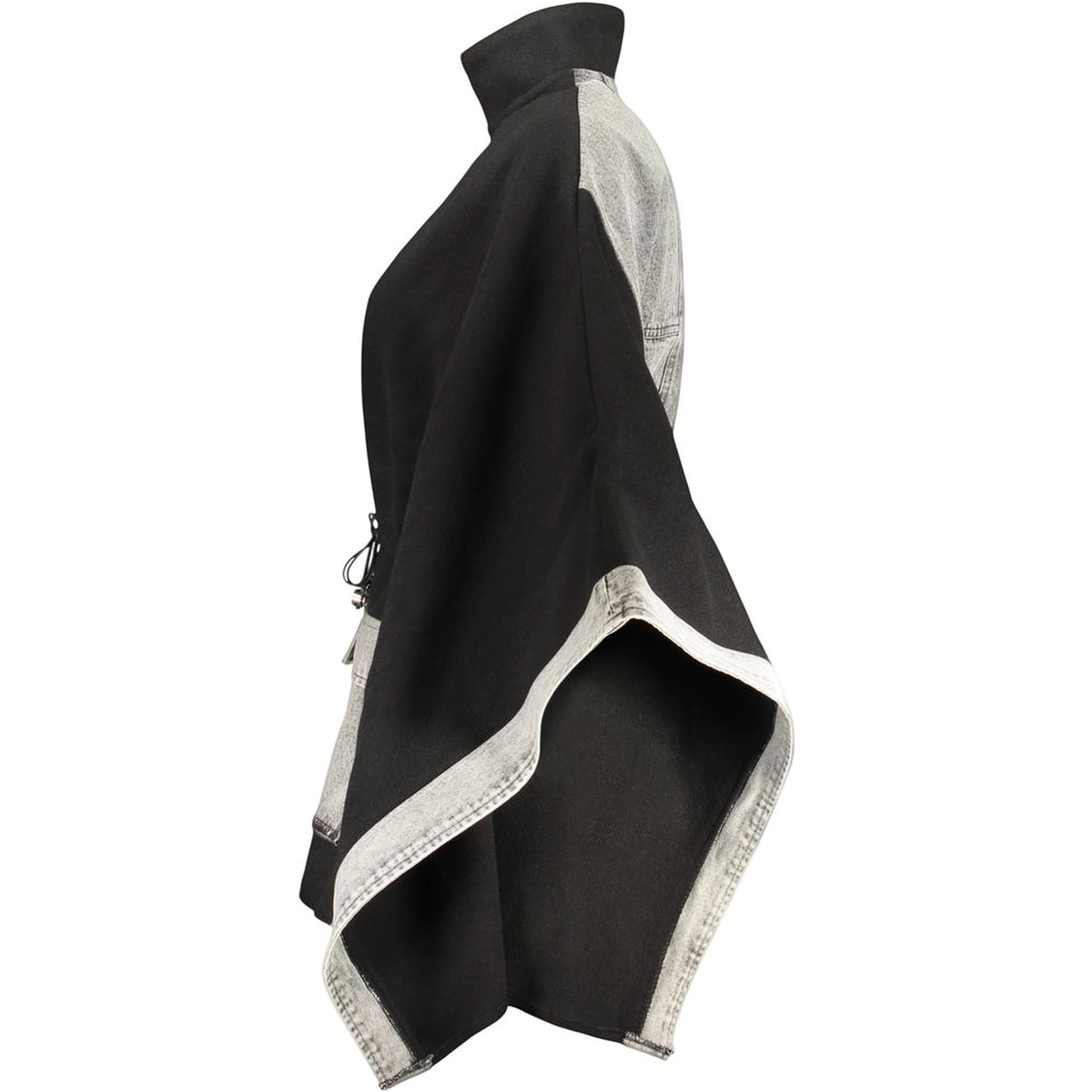 Black Polyester Women's Sweater