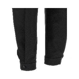 Black Wool Casual Pants