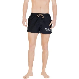 Bicolor Polyamide Swim Shorts