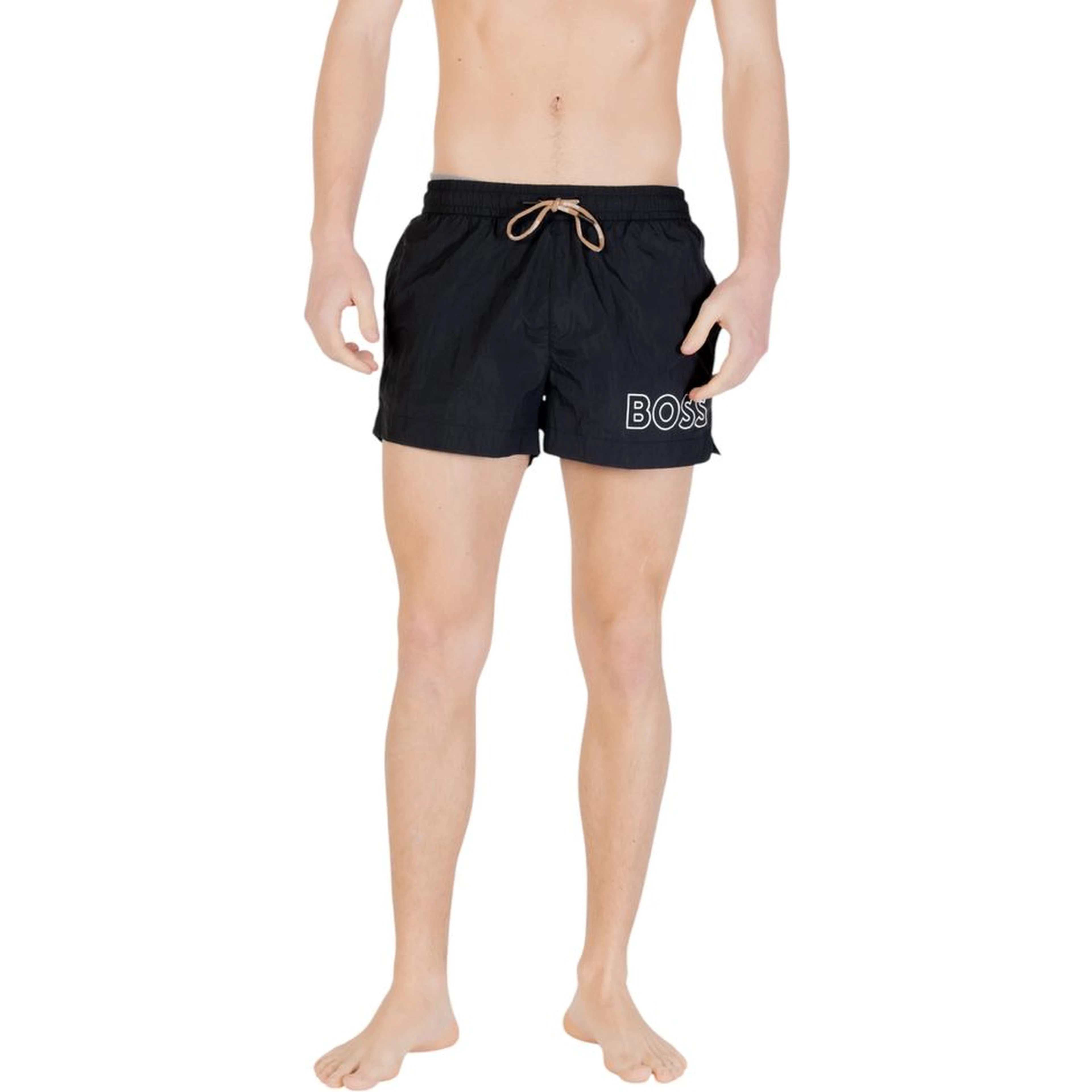 Bicolor Polyamide Swim Shorts