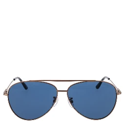 Bronze Metal Sunglasses
