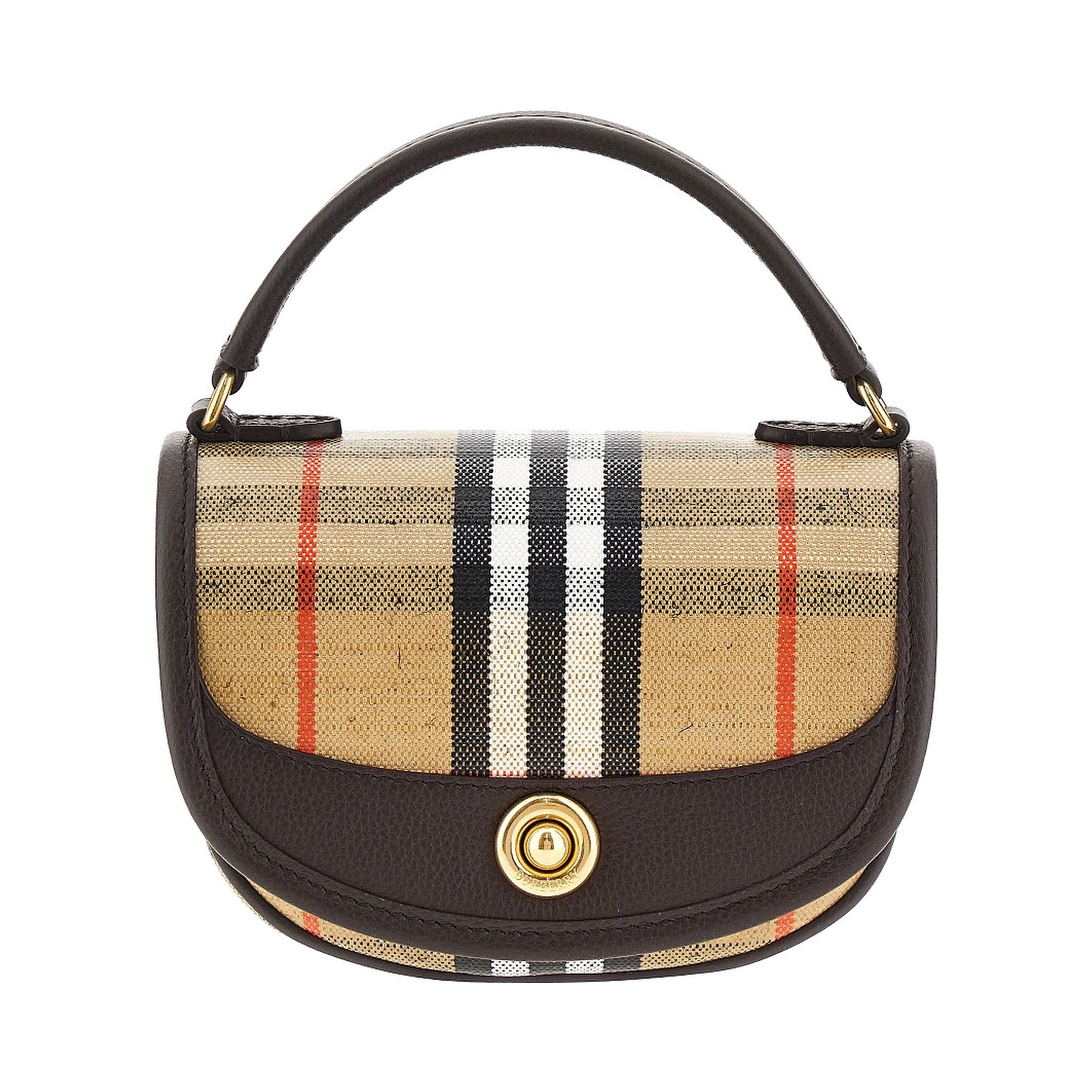Coated canvas mini 'Highlands' bag