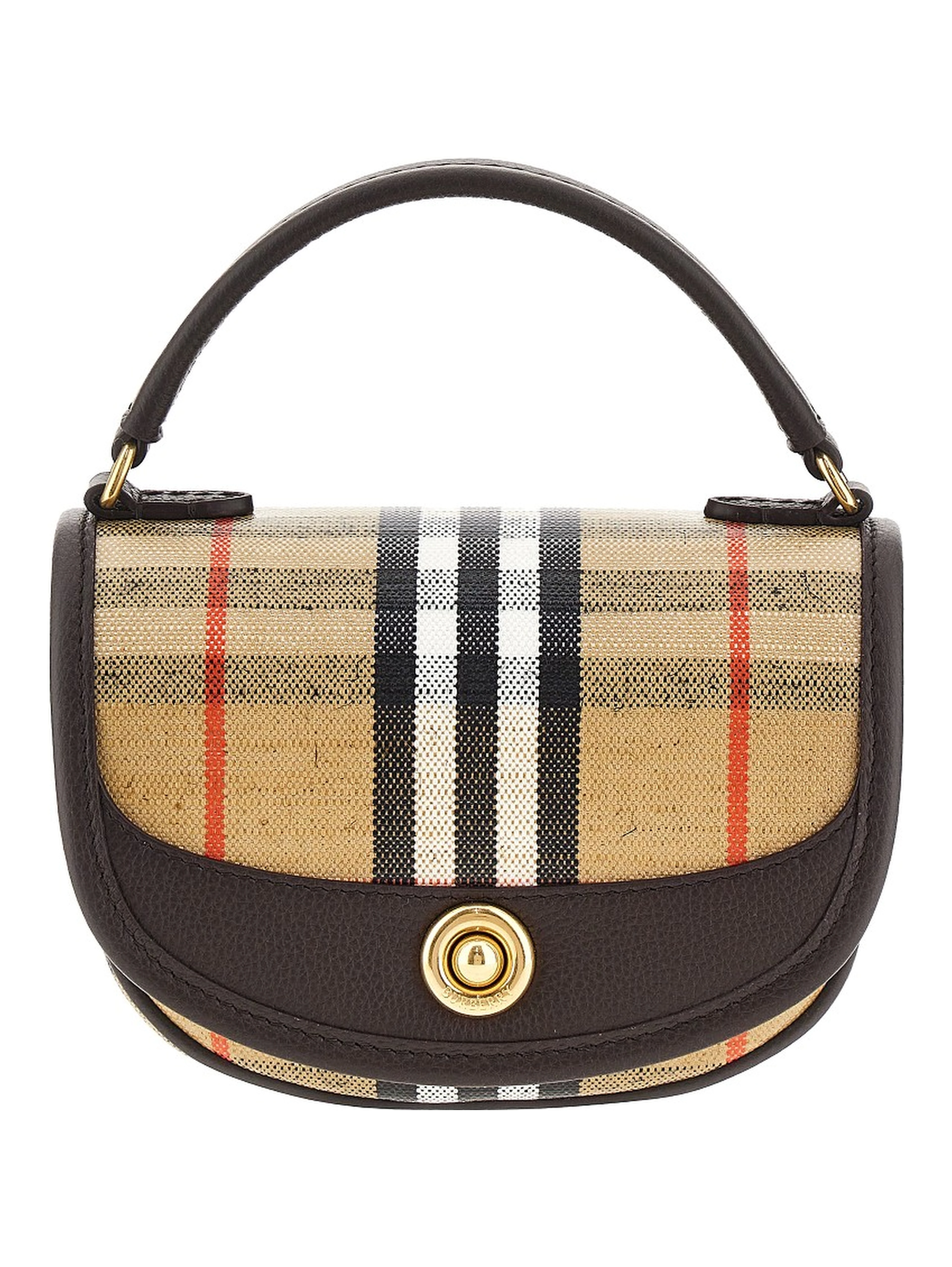 Coated canvas mini 'Highlands' bag